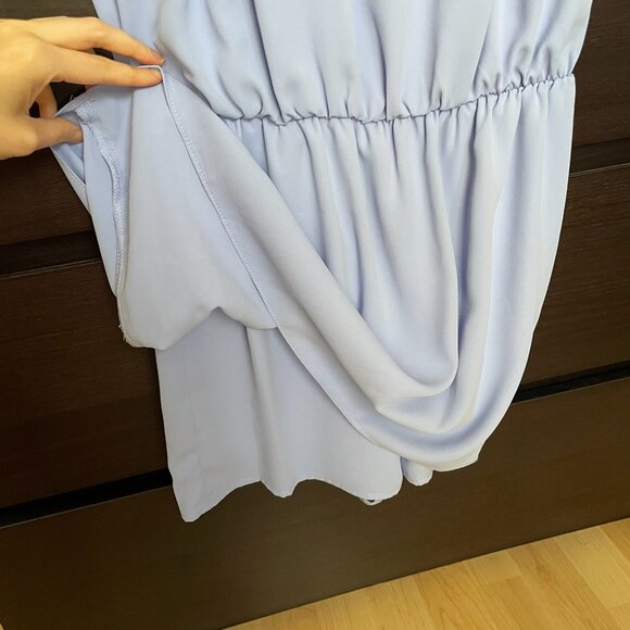 Amanda Uprichard Caprianna Romper in English Lavender - Picture 10 of 13